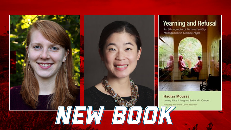 Photo Credit: Natalie Kammerer, Alice Kang and the cover of their book 