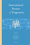 International Review of Pragmatics cover