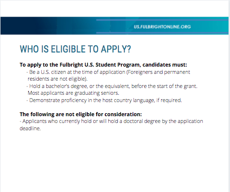 Who is eligible to apply
