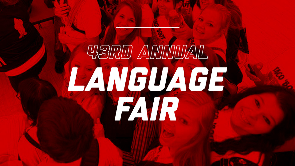 Language Fair is March 31
