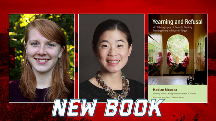 Natalie Kammerer, Alice Kang and the cover of their book 